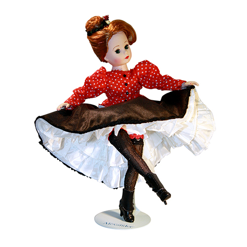Кукла Танцовщица Мулен Руж, 25 см.  
